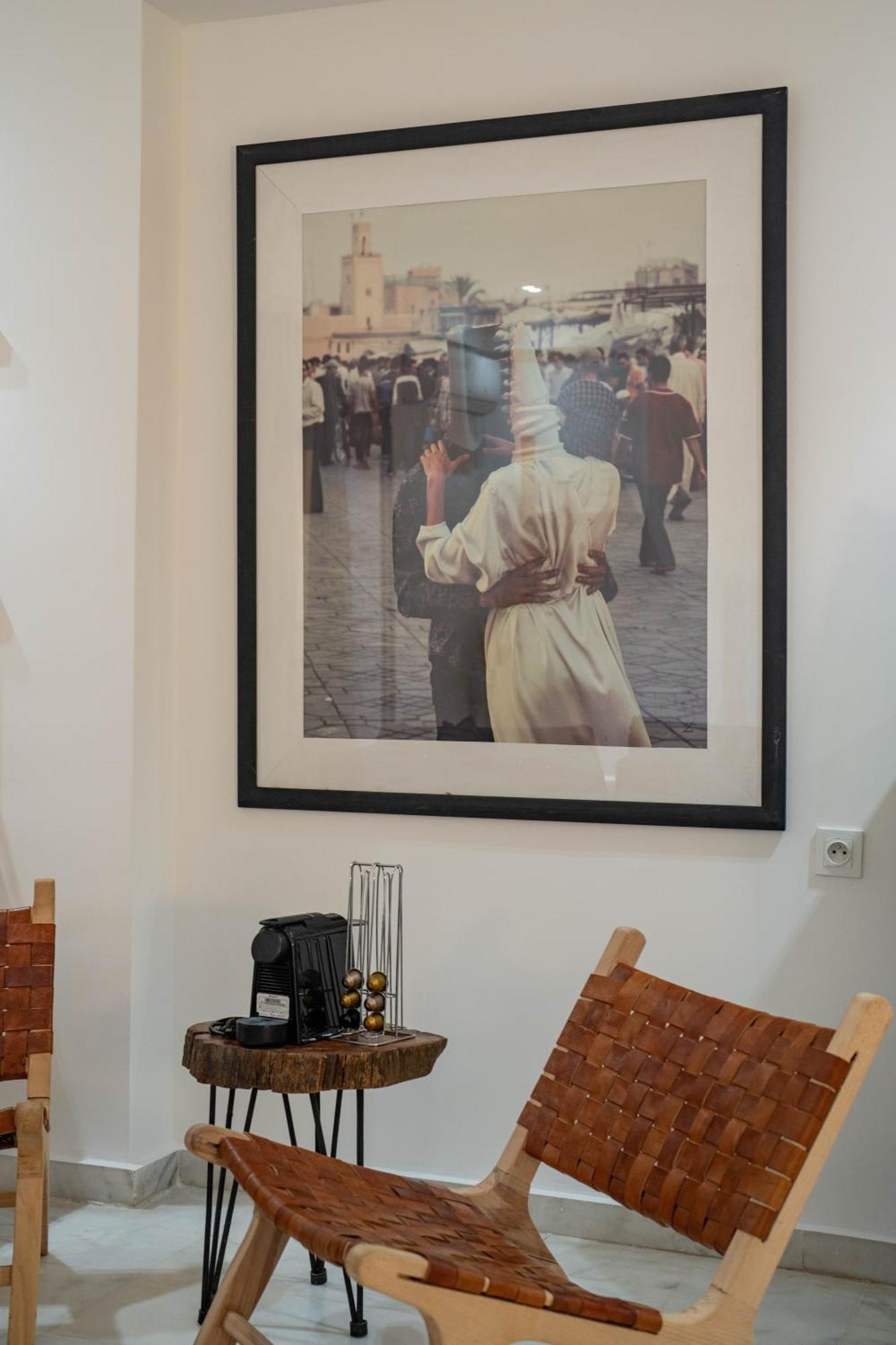 شقة New ! Unique Equipped Flat In The Heart Of Marrakech مراكش المظهر الخارجي الصورة